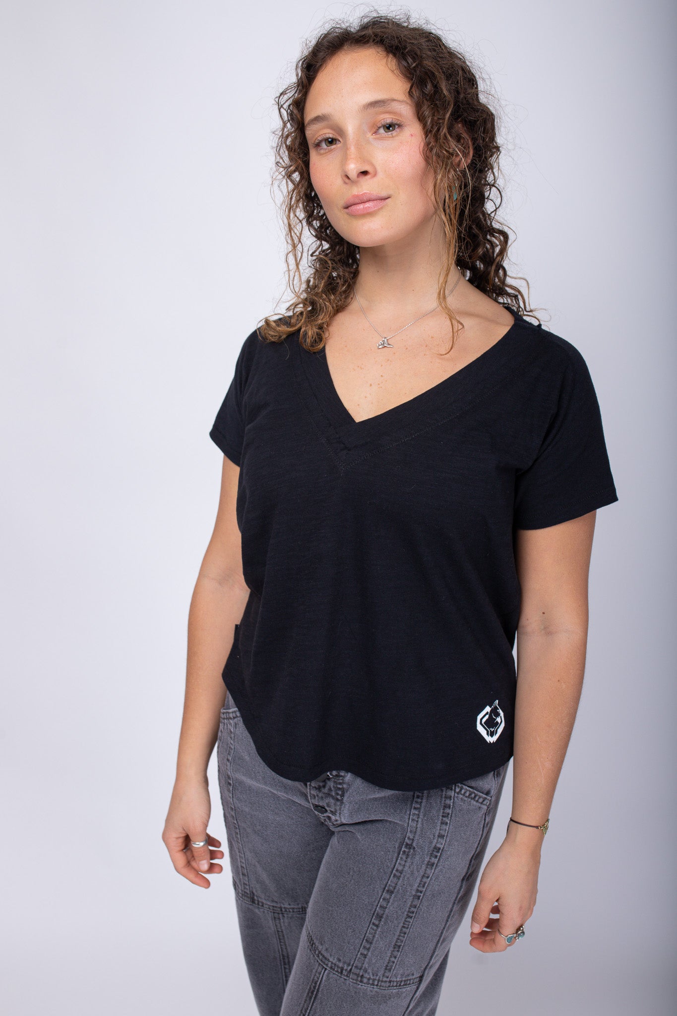 Polera Cuello V