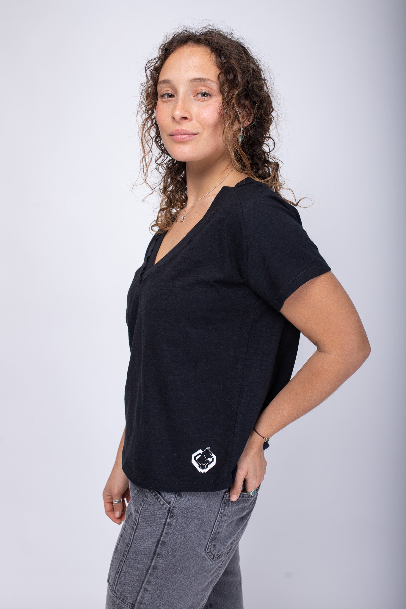 Polera Cuello V